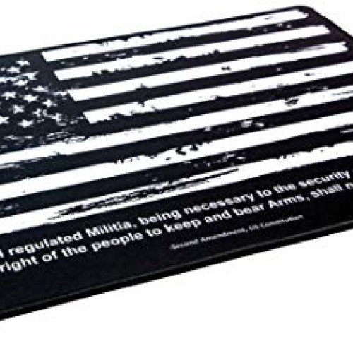 Ultimate Rifle Build Distressed Flag Cleaning Mat 11x17