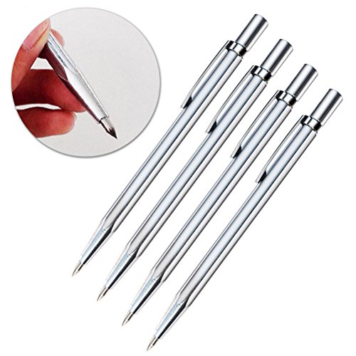ULTNICE 4Pcs Tungsten Carbide Tip Scriber Etching Engraving Pen Ca...