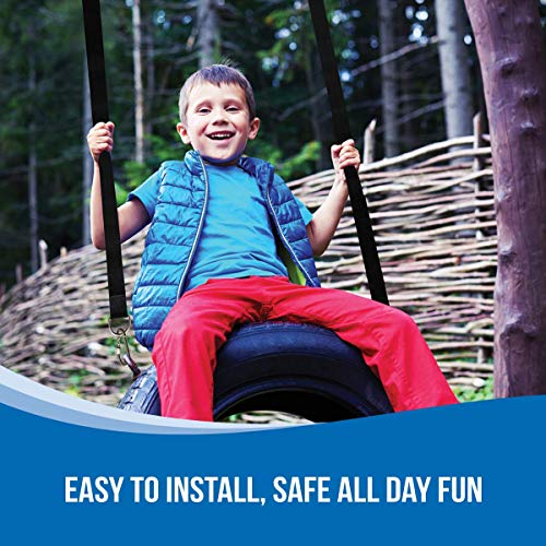 Tree Swing Hanging Kit Straps for Baby Swings; Tire Swings; Hammoc...