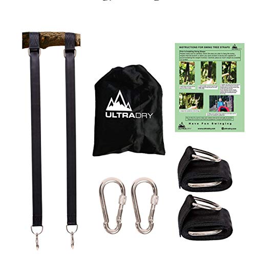 Tree Swing Hanging Kit Straps for Baby Swings; Tire Swings; Hammoc...
