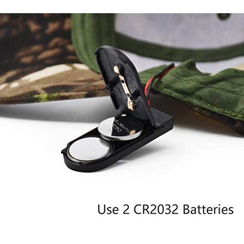 UltraKey Hands Free LED Baseball Cap Hat for Outdoor Jogging Hip H...