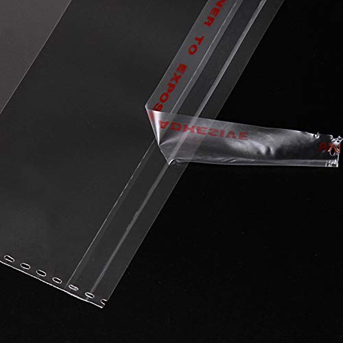UltraOutlet 12 x 16 inches Large Resealable Cellophane Bags, 500ct...