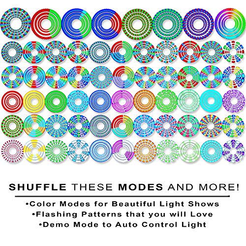 UltraHoop Shuffle LED Hoop Fully Rechargeable and Collapsible - Sm...