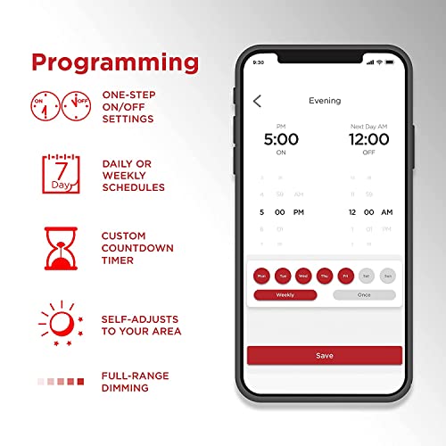 UltraPro Wi-Fi Smart Dimmer, 2.4GHz Wi-Fi, QuickFit & SimpleWire, ...