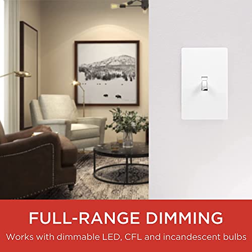 UltraPro Wi-Fi Smart Dimmer, 2.4GHz Wi-Fi, QuickFit & SimpleWire, ...