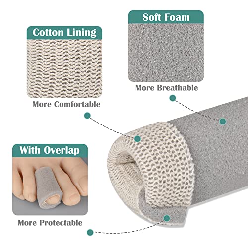 Ultrassist Toe Sleeve with Overlap Small Size 5/8 Inner Diameter ...