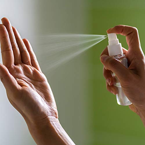 Spray hand sanitizer ultra moisturizing pure essential oils lavend...