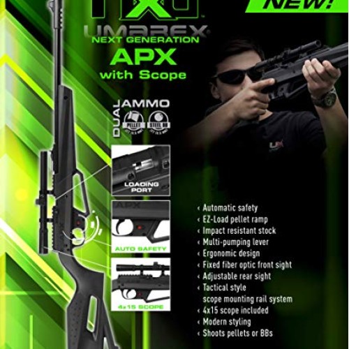 Umarex NXG APX Multi-Pump Pneumatic Youth .177 Caliber Pellet or B...