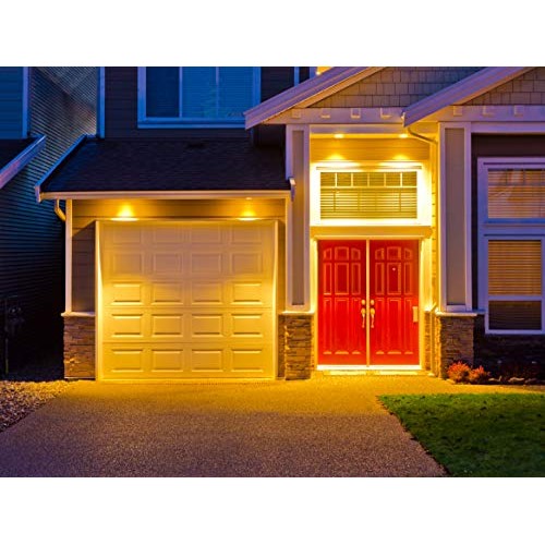 Un-Edison A19 14W LED Bug Light Yellow Spectrum E26 Pest Control B...