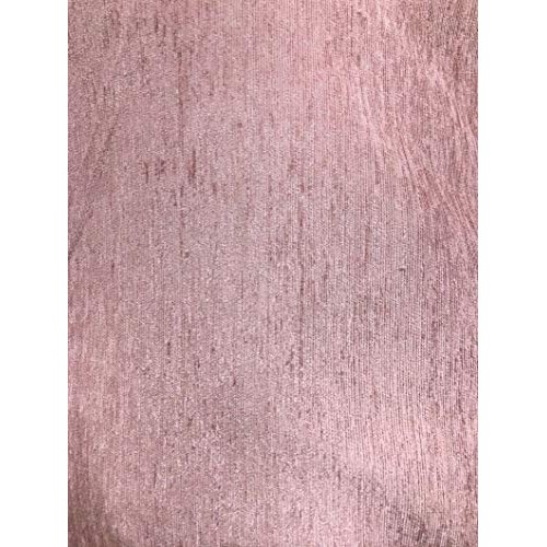 Dusty Pink Solid Chenille Velvet Upholstery Drapery Fabric 54 in....