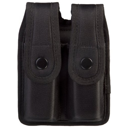 Uncle Mikes Sentinel Molded Nylon Mag Pouch, Black for Glock 17
