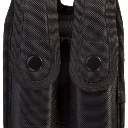 Uncle Mikes Sentinel Molded Nylon Mag Pouch, Black for Glock 17