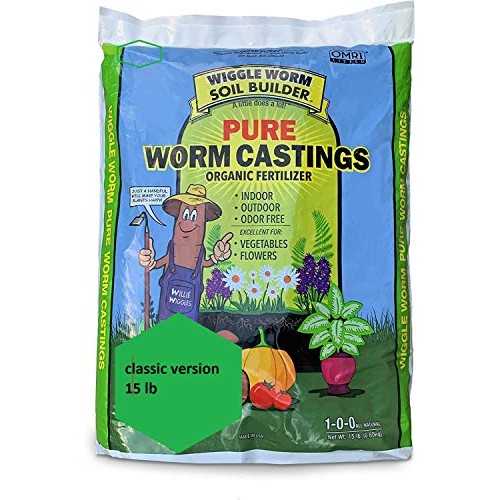 Unco Industries Wiggle Worm Soil Builder Earthworm Castings Organi...