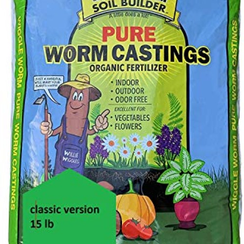 Unco Industries Wiggle Worm Soil Builder Earthworm Castings Organi...