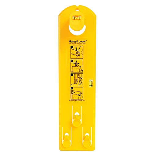 Under the Roof Decorating 5-100 Picture Hanging Tool, Yellow