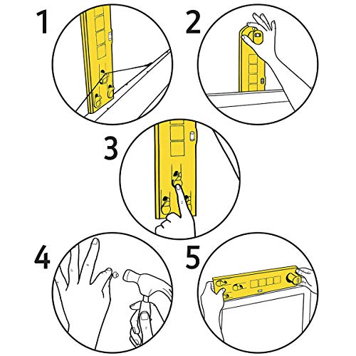 Under the Roof Decorating 5-100 Picture Hanging Tool, Yellow