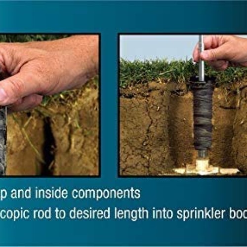 Underhill A-EO-SRT-RS EasyOut 2in1 Rotor & Spray Head Sprinkler Re...