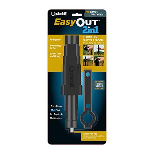 Underhill A-EO-SRT-RS EasyOut 2in1 Rotor & Spray Head Sprinkler Re...