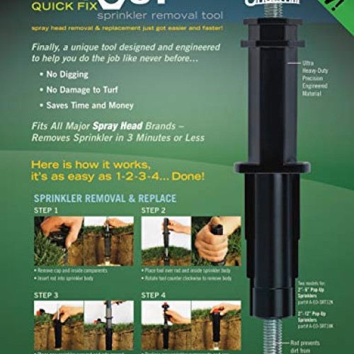 Underhill A-EO-SRT12K Easyout Sprinkler Spray Head Removal Tool