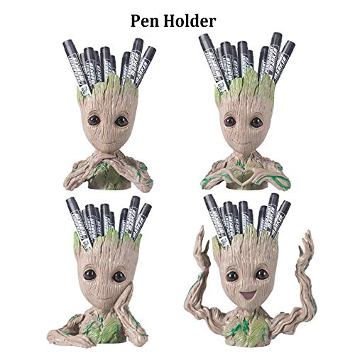 Flowerpot Treeman Baby Groot Succulent Planter Cute Green Plants F...