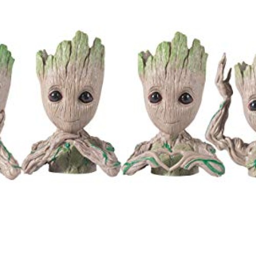 Flowerpot Treeman Baby Groot Succulent Planter Cute Green Plants F...