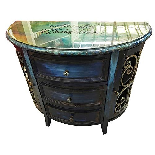 Unicorn SPiT 5770010 Gel Stain and Glaze, Midnights Blackness 4.0...
