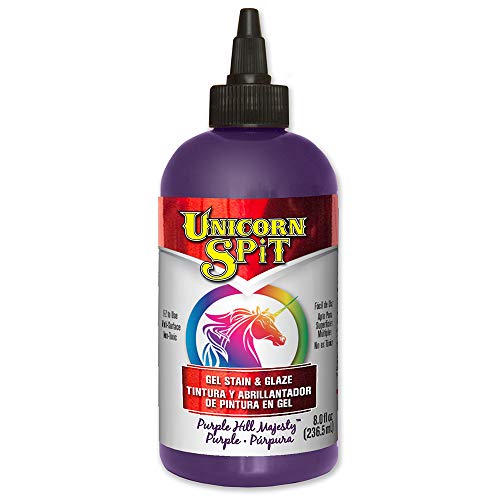 Unicorn SPiT 5771009 Gel Stain and Glaze, Purple Hill Majesty 8.0 ...
