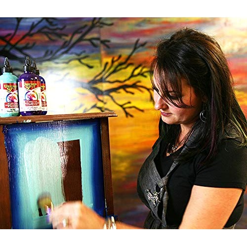 Unicorn SPiT, Navajo Jewel, 5771011 Gel Stain & Glaze, 8 Ounce Bottle