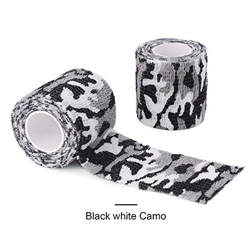 Uning Self-Adhesive Camouflage Tape Wrap for , 6 Roll Protectiv...