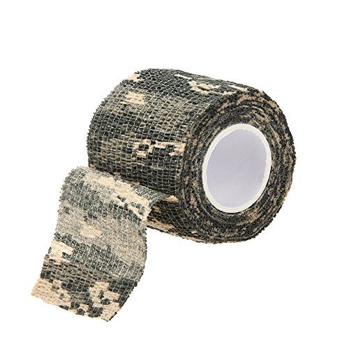 Uning Self-adhesive Protective Camouflage Tape Wrap 5CM x 4.5M Tac...