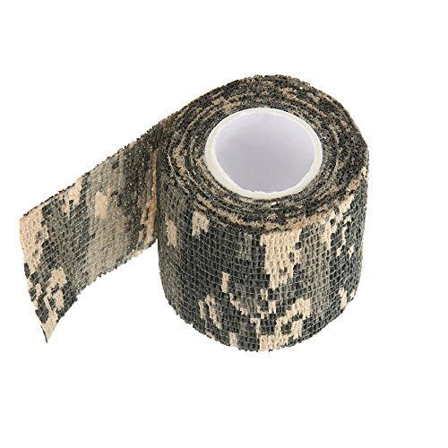 Uning Self-adhesive Protective Camouflage Tape Wrap 5CM x 4.5M Tac...