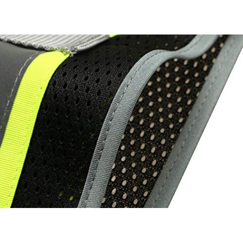 UNINOVA High Visibility Safety Vest - Multi Pockets Reflective Mes...