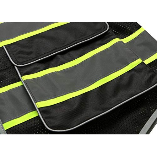 UNINOVA High Visibility Safety Vest - Multi Pockets Reflective Mes...