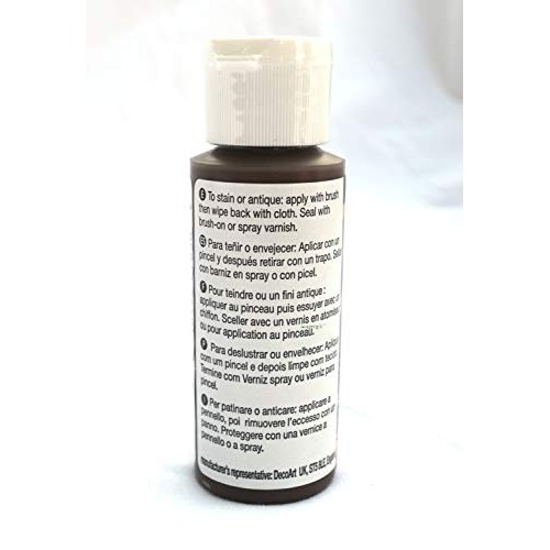 Deco Art Americana Walnut Gel Stain Painting Kit, 1 2-Ounce Gel St...