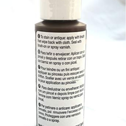 Deco Art Americana Walnut Gel Stain Painting Kit, 1 2-Ounce Gel St...