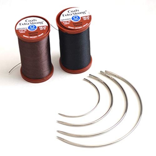 Extra Strong Upholstery Repair Sewing Thread Kit Coats and Clark -...