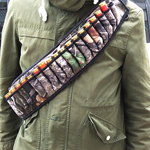 UNISTRENGH Hunting 30-Bullets Holders Waist Bags Outdoors Bandolie...