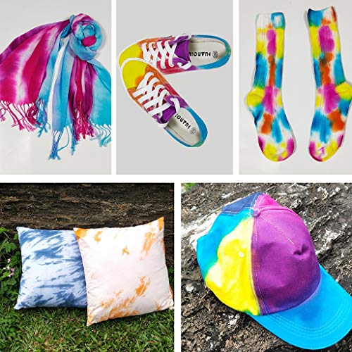 Fabric Textile Tie Dye Kit Set 5 Colors for Kids Adults B