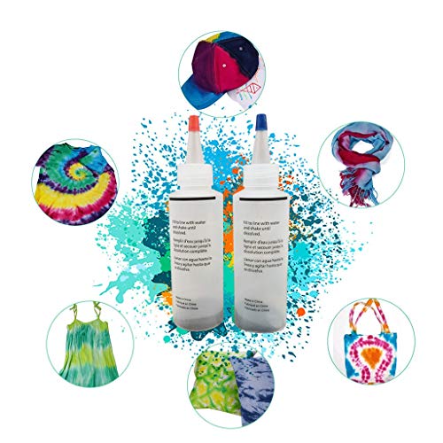 Fabric Textile Tie Dye Kit Set 5 Colors for Kids Adults B