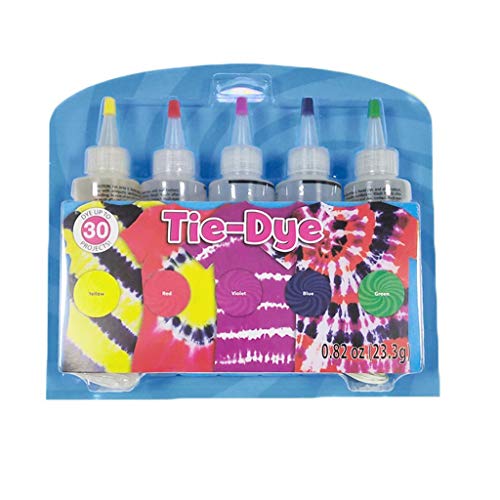 Fabric Textile Tie Dye Kit Set 5 Colors for Kids Adults B