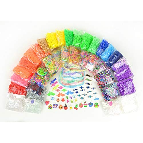 17,774+ Premium Rainbow Color Loom Bands- Kids Crafts - Craft Kit ...