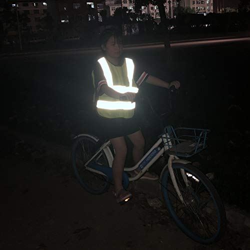 Dazonity Childrens High Visibility Safety Vest, High Visibility R...