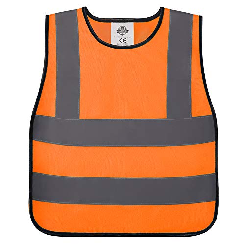 Dazonity Childrens High Visibility Safety Vest, High Visibility R...