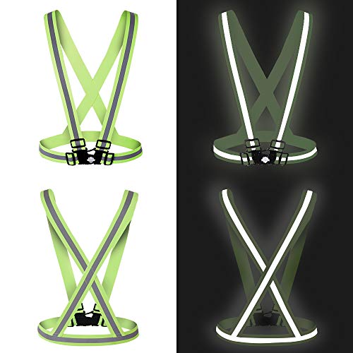 Dazonity High Visibility Safety Vest ,Lightweight,Adjustable & Ela...