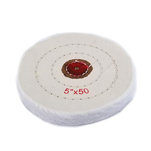 5 x 50 ply Finex Muslin Cotton Polishing Buff Jewelry Polish Buff...
