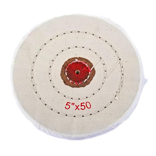 5 x 50 ply Finex Muslin Cotton Polishing Buff Jewelry Polish Buff...