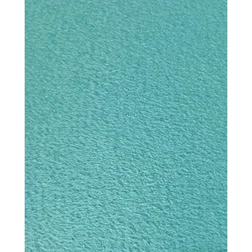 Aqua Blue Faux Micro Passion Suede Upholstery Drapery Fabric - BTY...