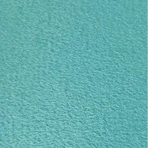 Aqua Blue Faux Micro Passion Suede Upholstery Drapery Fabric - BTY...
