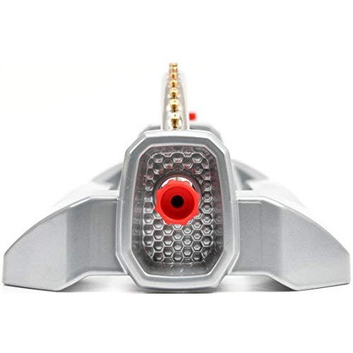 Eden 94115 Metal 2-Way Oscillating Sprinkler for Lawn and Garden w...