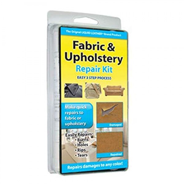 Fabric Upholstery Repair Kit Furniture Couch Luggage Vehicle Carpe...